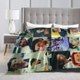 thumbnail image 5 of Blanket Derek Actors Shepherd Throw Flannel Blankets Warm Soft Cozy Fuzzy Air Conditioning Blanket for Living Room Sofa Bed Gift Blankets for All Seasons 30"x40", 5 of 6