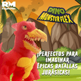 thumbnail image 4 of Dino Monster Flex Juguetes Flexibles Dinosaurios Elásticos rojo Pequeño, 4 of 7