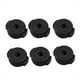 thumbnail image 5 of 6 piezas de tuercas de liberación rápida para tambor, piezas de kit de batería, reemplazo de hebilla de fijación profesional, tuerca de instalación, Negro, 5 of 8