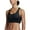 Black, variant on Endives Women's Sport Bras Fashion Vest Fitness Bra Sports Women Hollow Pad Yoga Out Running Tank