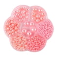 thumbnail image 2 of redondas acrílicas 3-12mm perlas simuladas sueltas espaciadoras para collar Rosado Zulema Cuentas redondas, 2 of 7