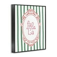 thumbnail image 2 of Fa La La Ornate Border Black Framed Giclee Art, 11 x 14, Made In USA, 2 of 7