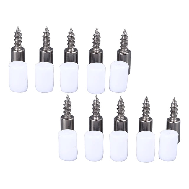Shelf Pins, Easy Installation Nickel Plated Iron Shelf Support Pegs 100Pcs Tear Resistant Organized for Cupboard