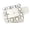 White, variant on Contemporary Square Buckle Fashion Belt Versatile Styling For Dresses And Pants Wide Click Belts for Men Leather