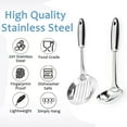 thumbnail image 3 of 2-Piece Stainless Steel Kitchen Utensil Set | Durable Dishwasher-Safe Cookware Set | Kitchenware Gift Idea, 3 of 5
