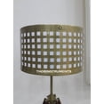 thumbnail image 2 of Vintage Brass Finish Tripod Table Lamp With Antique Brass Lamp Shade, 2 of 3