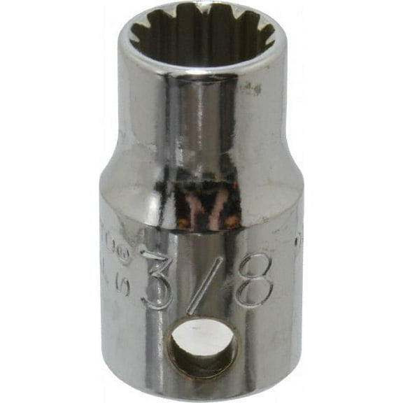 Proto 3/8" Drive 3/8" Spline Socket 12 Point USA Made