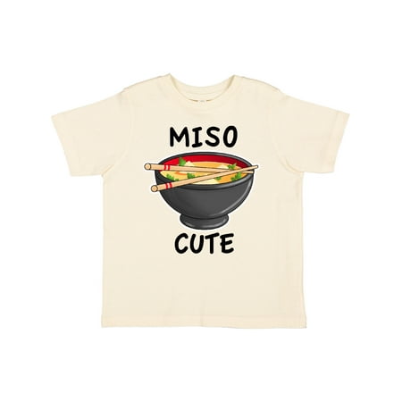 

Inktastic Miso Cute with Miso Soup Gift Toddler Boy or Toddler Girl T-Shirt