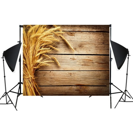 Image of WOXINDA 3D Background Cloth Imitation Wood Grain Photography Shooting Background Cloth