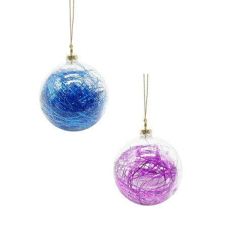 

NEGJ all Ornaments Christmas Decorations Tree Balls Christmas Tree Ornaments Garland for Chandelier Glass Centerpieces for Wedding Table Bling Beads *2PCS