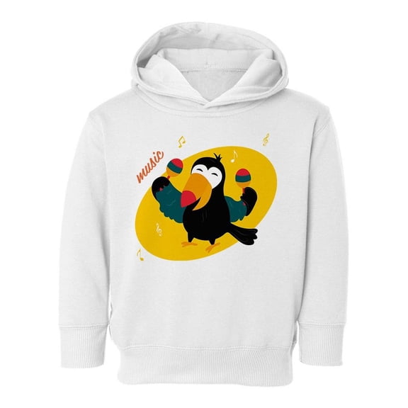 Music Toucan Hoodie Toddler -Image by Shutterstock, 2 Toddler
