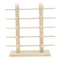 thumbnail image 1 of Esquirla Wood Sunglasses Eyeglass Rack Display Stand Holder Double Lines for 10 Pairs, 1 of 8