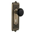 thumbnail image 5 of Nostalgic Warehouse Eadblk_Psg_234_Kh Vintage Black Porcelain Passage Door Knob Set -, 5 of 6