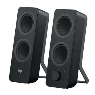 Logitech Z130 Compact 2.0 Stereo Speakers, 3.5mm Jack, Black