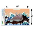 thumbnail image 6 of Waving Manatee Mermaid On Rocks And Waves Funny Home Business Office Sign, 6 of 6
