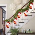 thumbnail image 6 of Kbndieu Christmas Stockings, Classic Red Knitted Christmas Stockings Santa Xmas Character for Mantels, Fireplace, Christmas Tree Decorations, Christmas Gifts, 6 of 6