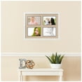 thumbnail image 2 of ArtToFrames Collage Photo Picture Frame with 4 - 6x9 Openings, Framed in White with Scotch Mist and Black Mats (CDM-3966-3), 2 of 8