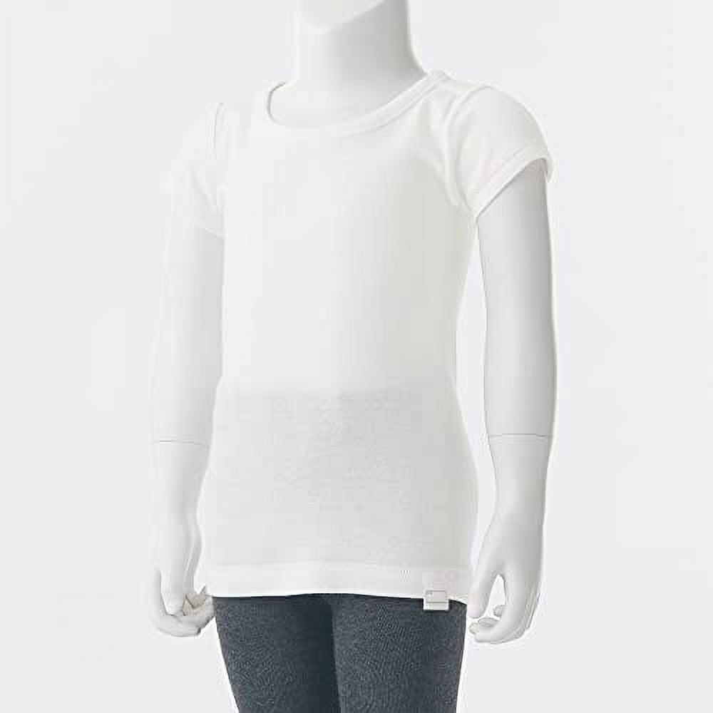 muji white t shirt