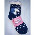 thumbnail image 1 of CHUANK KIDS WINTER WARM COZY SHERPA NON SKID SLIPPER SOCKS, 1 of 6