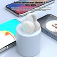 thumbnail image 6 of Single Ear Bluetooth Headset, Open-Ear Clip Design, Bluetooth 5.3 with 33ft Range, 10H Playtime, Low Latency, Lightweight for Driving Gym Sports, 6 of 8