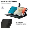 thumbnail image 2 of CoverON For Samsung Galaxy A53 5G Leather Case, RFID Blocking Wallet 6x Card Slot Holder Cover Flip Folio Phone Pouch, Black, 2 of 5