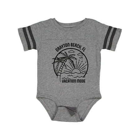 

Inktastic Summer Vacation Mode Grayton Beach Florida Gift Baby Boy or Baby Girl Bodysuit