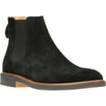 thumbnail image 2 of Clarks 26130764: Men's Clarkdale Black Suede Gobi Boots, 2 of 7