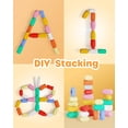 thumbnail image 3 of Stacking Rocks Stones D-fantix Silicone 39 unidades para niños de 3 a 6 años, 3 of 8