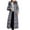 Gray, variant on BXINGOHAI Women's Spring Winter Warm Coat Extended Length Cotton Coat Thickened Fleece Hooded Down Jacket Outdoor Cold-Proof Warm Outwear Coats Today Sales White,XL