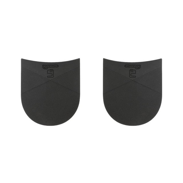 Suelas de goma negras para zapatos, reemplazos protectores negros, reparación de calzado para hombres. 4 espalda 6.5mm