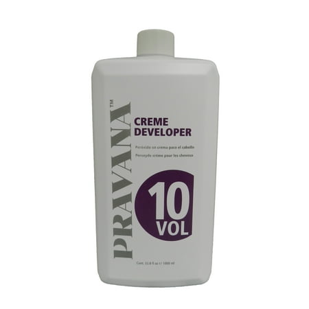 - Pravana Creme Developer 10 Volume 33.8 Ounce