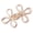 gold, variant on Clovers Waist Pin for Women Pants Tightening Waist Cincher Button Waistband Buckle