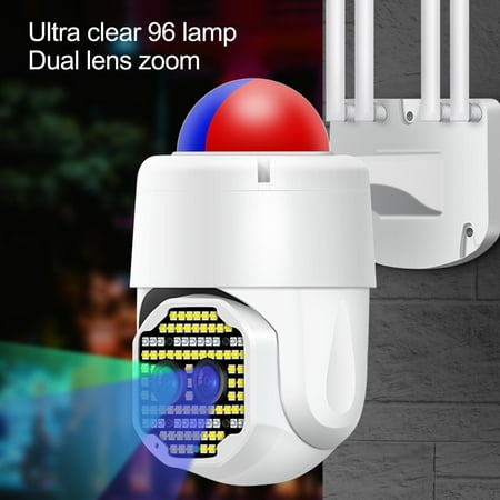 

Up to 45% Off Tech! Dqueduo Electronics 1080P Home Security Camera Outdoor Wireless WiFi Pan Tilt 355° View Spotlight With Motion Detection And Sirens Color Night Vision on Clearance