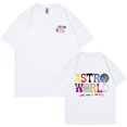 thumbnail image 2 of Camiseta con estampado de Cactus Jack ASTROWORLD para hombre y mujer, ropa de calle de Hip Hop, 100% algodón, Look Mom I Can Fly, Verano, 2 of 5