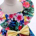thumbnail image 4 of Vestido Floral Sunnimix vestido Formal Boda Especial princesa Elegante Ropa de Niños Multicolor S, 4 of 8