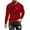 Red, variant on Long Sleeve Tee Shirts for Men Graphic 3D Smiling Face Print Casual Pullover Big and Tall Crewneck Sweatshirts Sports Tees