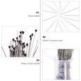 thumbnail image 3 of Miangastore Entomology Needle Silver Students Insect Display 200Pack 1.7In, 3 of 9