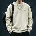 thumbnail image 3 of APTESOL Men's Long Sleeve Pullover T-Shirt with Round Neck, 3 of 4