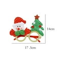 thumbnail image 2 of Xihbxyly Decoración Navideña de Copas, Diseño de Astas de Papá Noel, Base de Plástico Resistente, Accesorio para Fiestas, Decoración Navideña para El Hogar, Crea Ambientes, 1 Unidad, 2 of 6