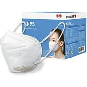 BYD Care KN95 Foldable Respirator Mask (Box of 50), GB2626, Latex-Free