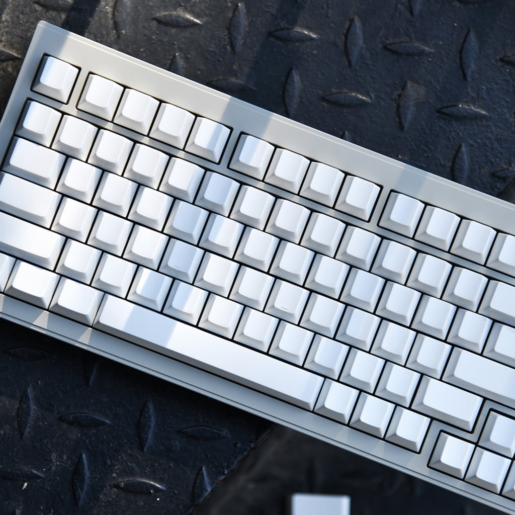 tegongse Keycaps 137 Keys White Keycap DyeSubbed Keycap For 108 104 100 980 96 87 84 75 68 64 61 Layouts