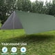 thumbnail image 5 of Lona Impermeable para Carpa, Protección UV y PU Impermeable, Liviana para Acampar, Mochilear y Aventuras al Aire Libre, 300 * 300 cm, Verde Militar, 5 of 6