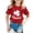 Red, variant on Boys Girls St Patricks Day Shirt Toddler Kids Irish Shamrock Clover T-Shirt Short Sleeve Tee Top 1-13 Years(Black,100)