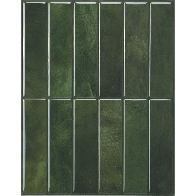 SMART TILES Protector contra salpicaduras para despegar y pegar - 5 hojas de 11.43"" x 9"" - Protector contra salpicaduras adhesivo 3D para azulejos de pared de cocina y baño