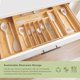 thumbnail image 3 of Organizador de cocina KitchenEdge Premium Silverware Bamboo, 3 of 6