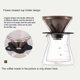 thumbnail image 5 of Paperless Pour over Coffee Filter,Coffee Maker for Single Cup Brew, Barista Style Pour-over Filter, 5 of 5