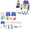F, variant on IMENGL Kids Tool Set Toys Educational Construction Building Toy With Screw Assemblyl Creative Engineering Building Toys Activities for Toddlers 1-3,Toddler Magnets for Refrigerator,Animal Matching G