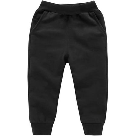 

Ougyinr Kids Baby Sweatpants for Boys Girls Casual Jogger Pants Cotton Color Pants Toddler Athletic Trousers With Pockets