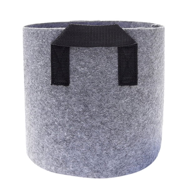 Bolsas de cultivo, bolsa para plantar plantas, fieltro negro, tela no tejida, bolsa para plantar de belleza engrosada, bolsa para plantar, maceta