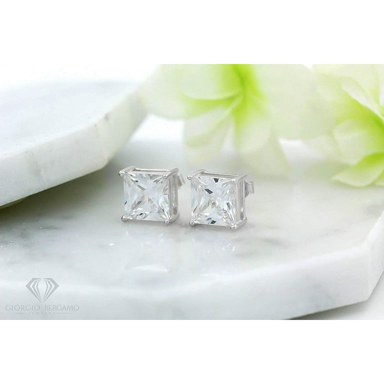 3mm CZ Sterling Silver Classic Earring Studs